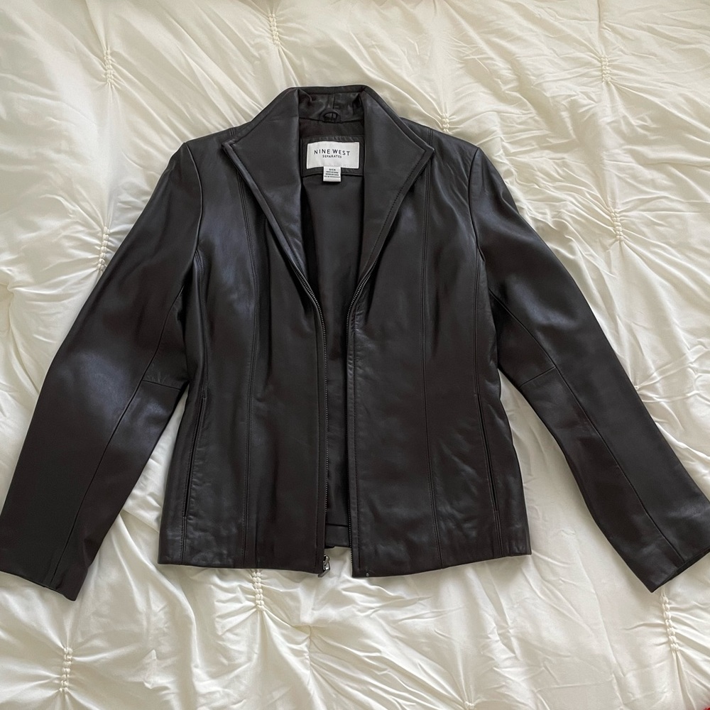 Chocolate Leather Jacket